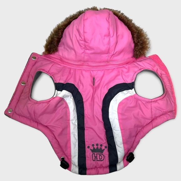 Hip Doggie Other - Hip Doggie Sleeveless hooded Swiss Alpine vest Style Pink Size small